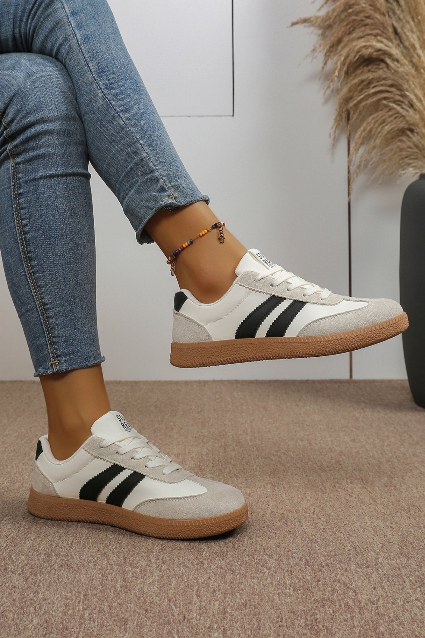 Harper Leather Lace Up Shoes - Hello Beautiful BoutiqueWomens ShoesThreaded Pear