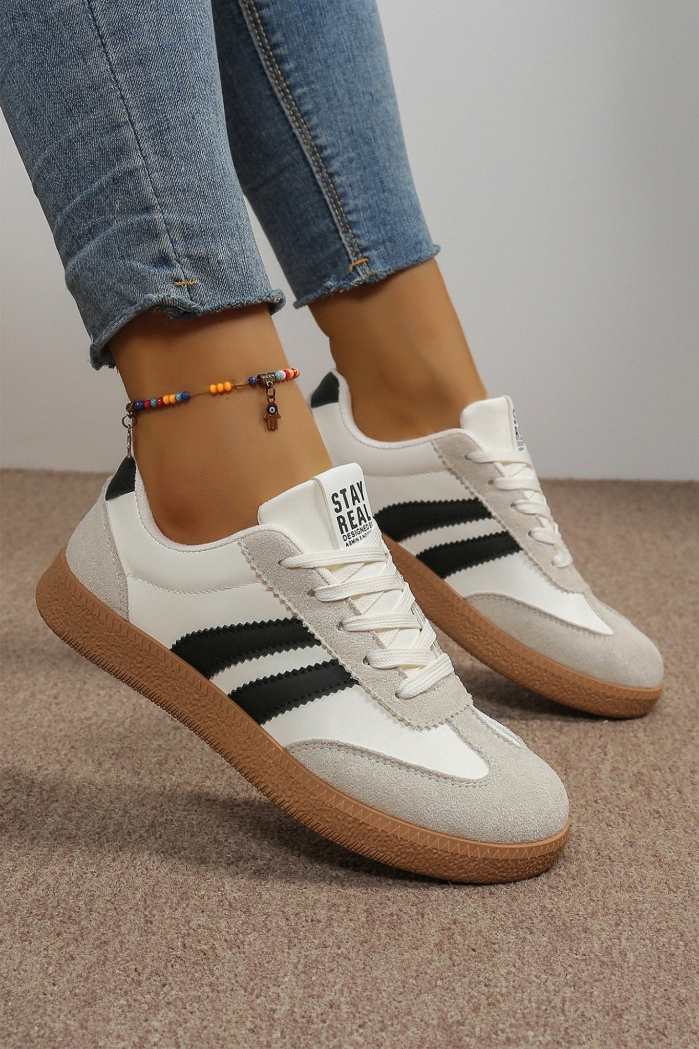 Harper Leather Lace Up Shoes - Hello Beautiful BoutiqueWomens ShoesThreaded Pear