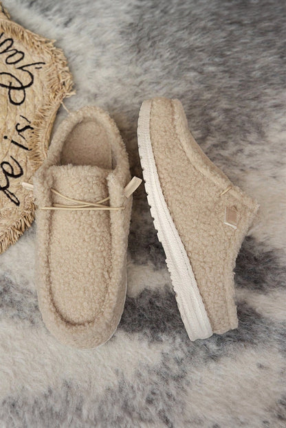 Harper Slip On Sherpa Shoes - Hello Beautiful BoutiqueWomens ShoesThreaded Pear