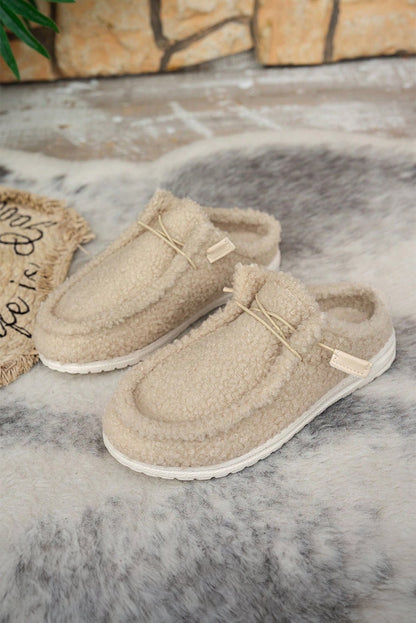 Harper Slip On Sherpa Shoes - Hello Beautiful BoutiqueWomens ShoesThreaded Pear