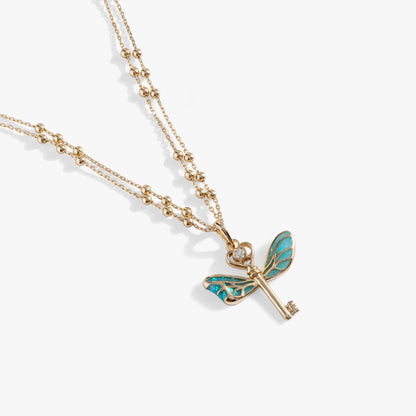 Harry Potter™ Flying Keys Necklace - Hello Beautiful BoutiqueNecklacesALEX AND ANI