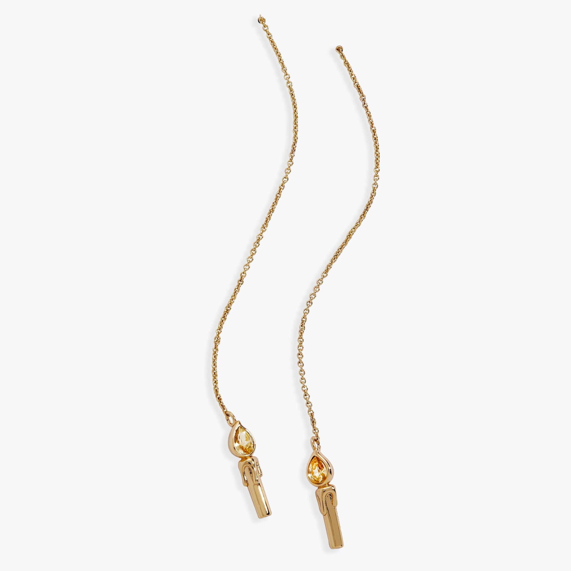 Harry Potter™ Great Hall Candle Threader Earrings - Hello Beautiful BoutiqueEarringsALEX AND ANI