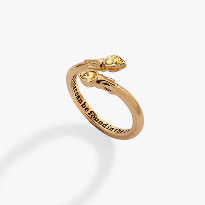Harry Potter™ Great Hall Candle Wrap Ring - Hello Beautiful BoutiqueRingsALEX AND ANI