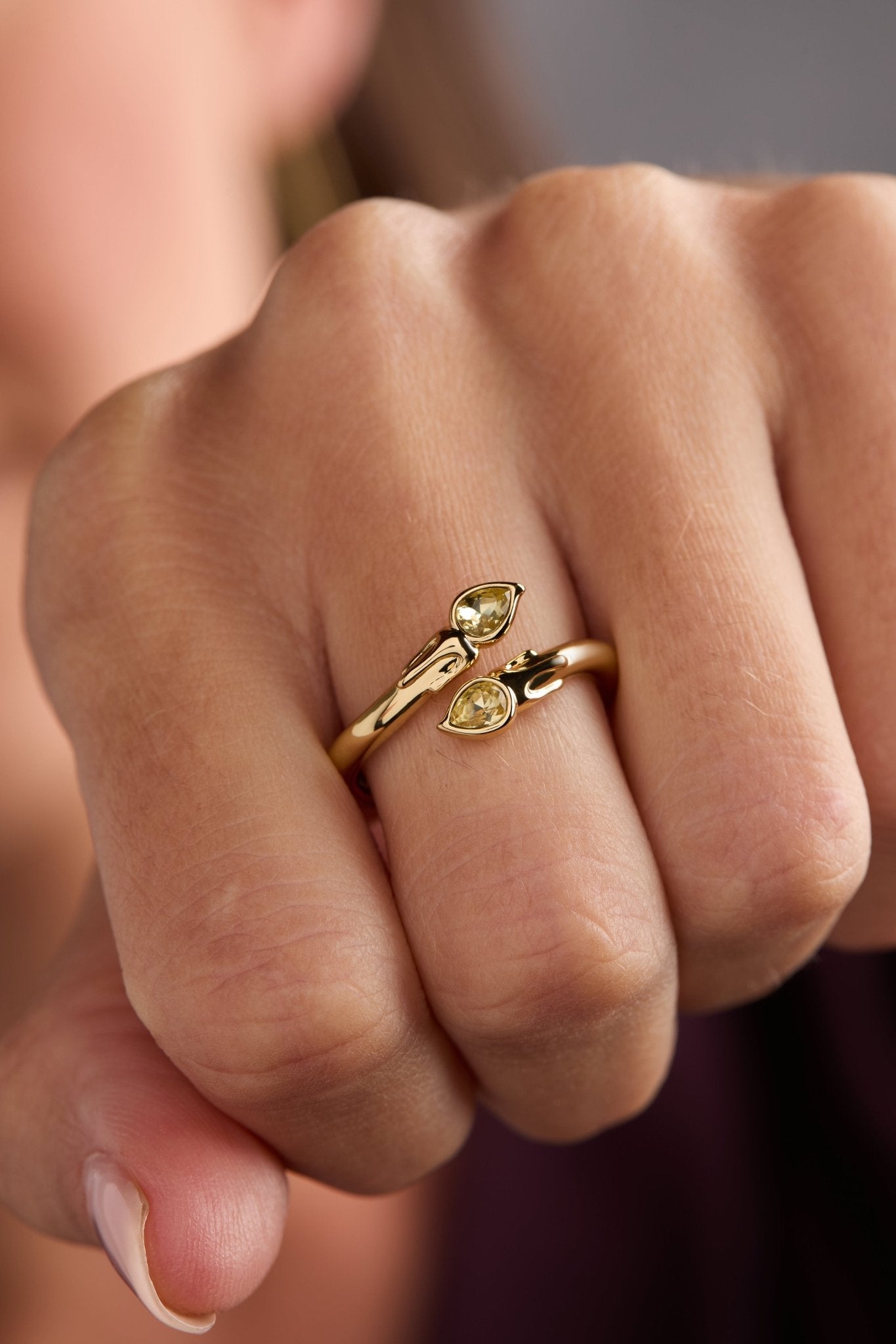 Harry Potter™ Great Hall Candle Wrap Ring - Hello Beautiful BoutiqueRingsALEX AND ANI