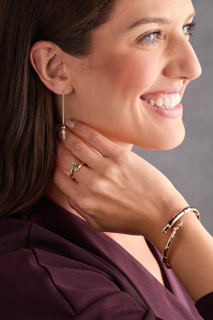 Harry Potter™ Hermione Wand Bypass Cuff - Hello Beautiful BoutiqueBraceletsALEX AND ANI
