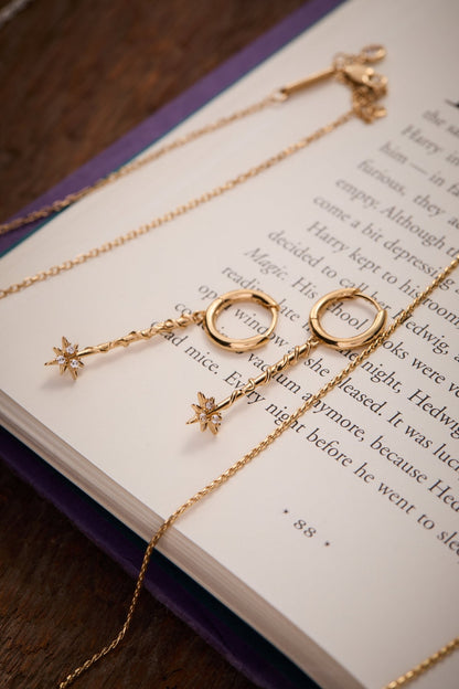 Harry Potter™ Hermione Wand Earrings - Hello Beautiful BoutiqueEarringsALEX AND ANI