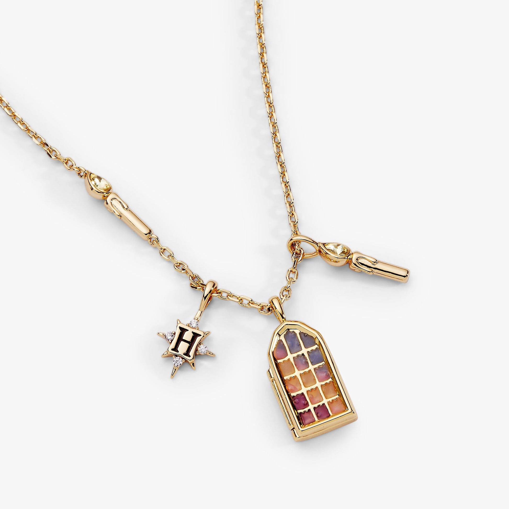 Harry Potter™ Hogwarts Great Hall Cluster Charm Necklace - Hello Beautiful BoutiqueNecklacesALEX AND ANI