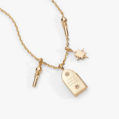 Harry Potter™ Hogwarts Great Hall Cluster Charm Necklace - Hello Beautiful BoutiqueNecklacesALEX AND ANI