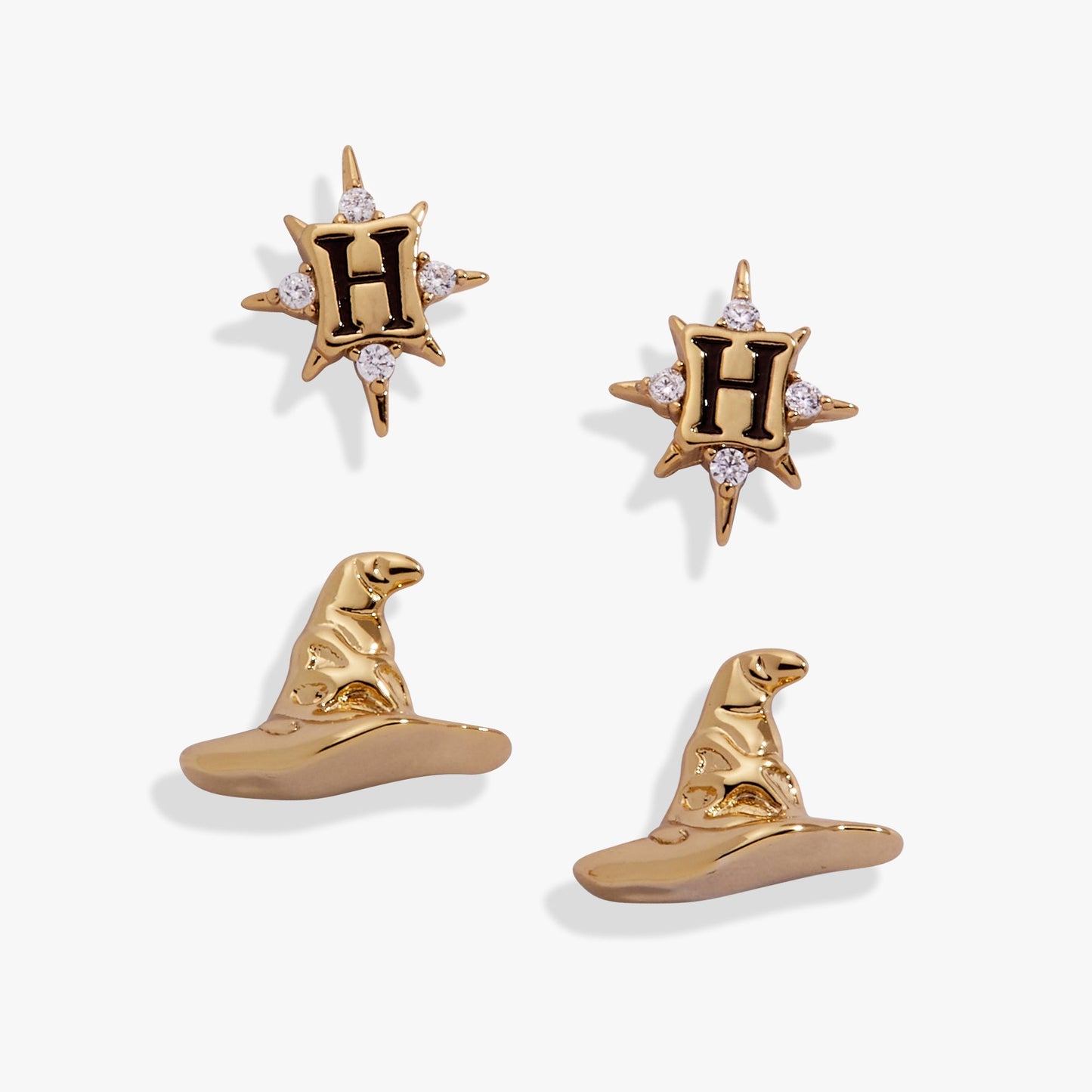 Harry Potter™ Hogwarts & Sorting Hat Earring Set of 2 - Hello Beautiful BoutiqueEarringsALEX AND ANI
