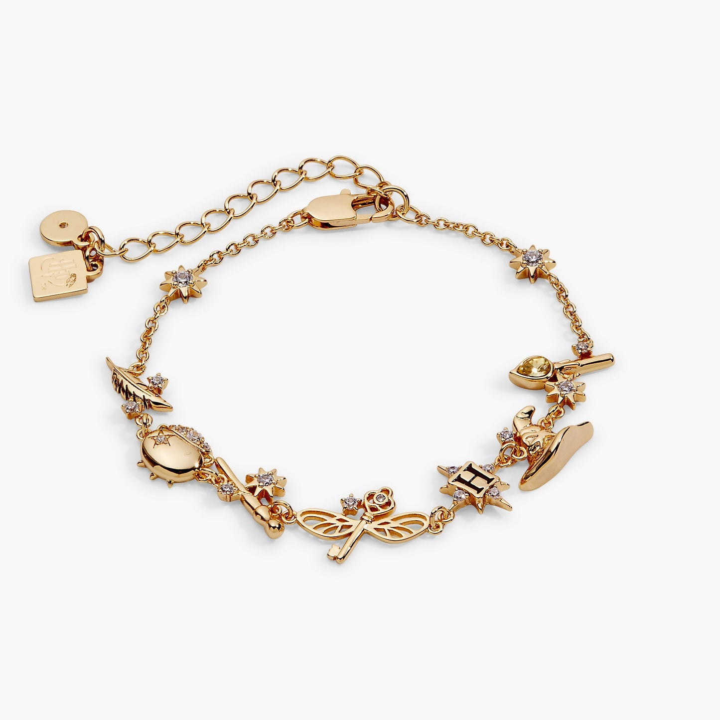 Harry Potter™ Mixed Icon Inline Charm Bracelet - Hello Beautiful BoutiqueBraceletsALEX AND ANI
