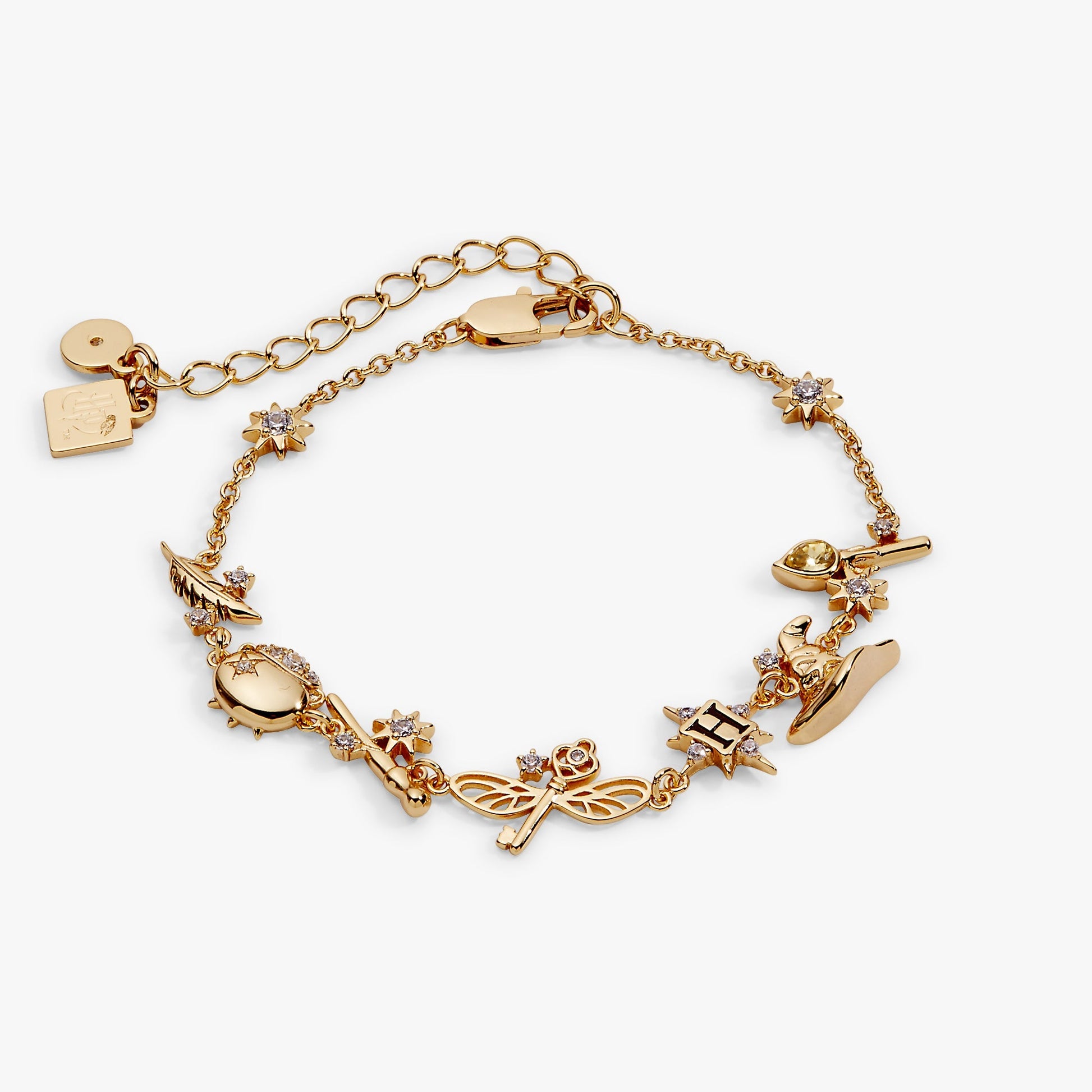 Harry Potter™ Mixed Icon Inline Charm Bracelet - Hello Beautiful BoutiqueBraceletsALEX AND ANI