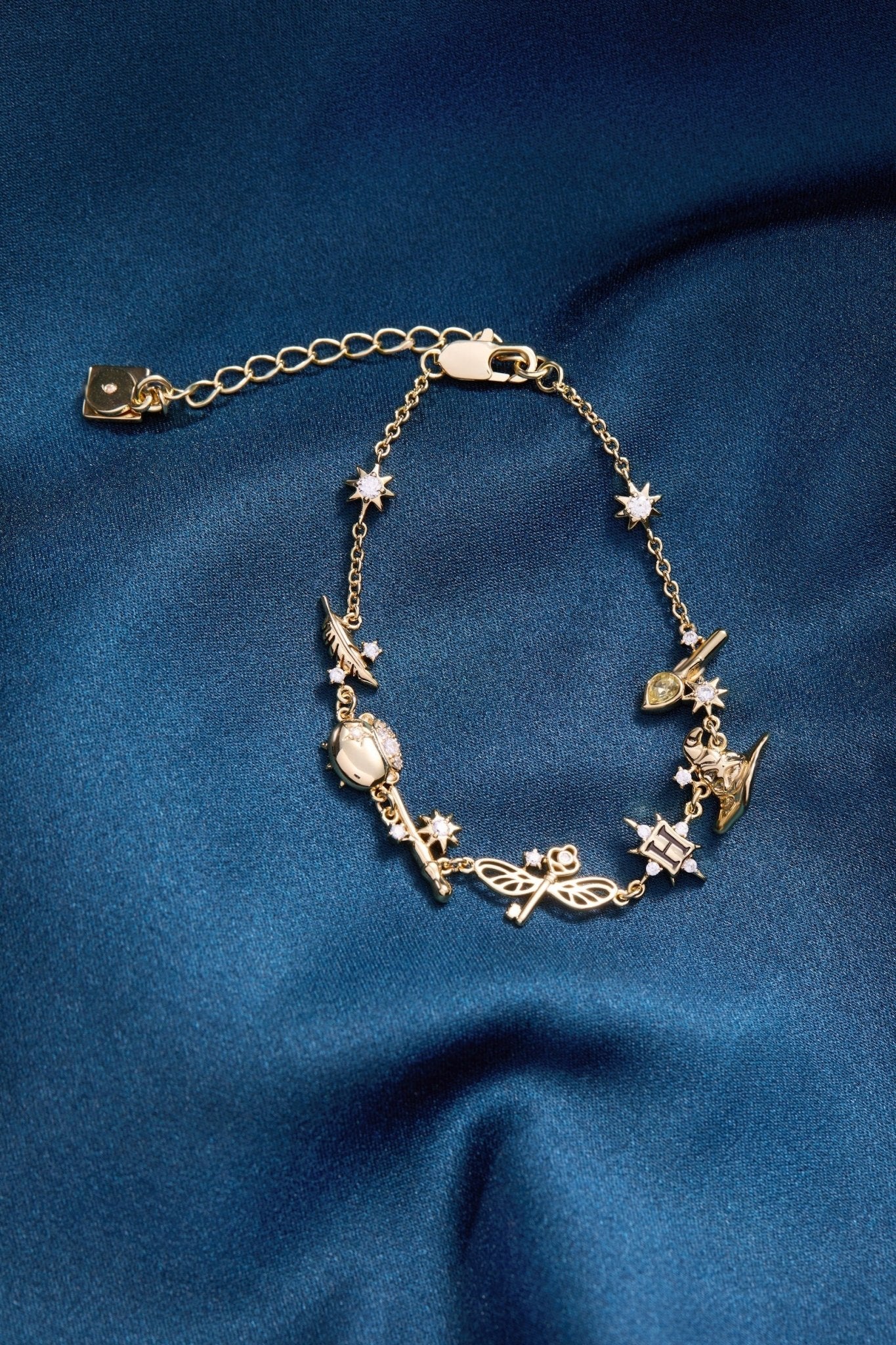 Harry Potter™ Mixed Icon Inline Charm Bracelet - Hello Beautiful BoutiqueBraceletsALEX AND ANI