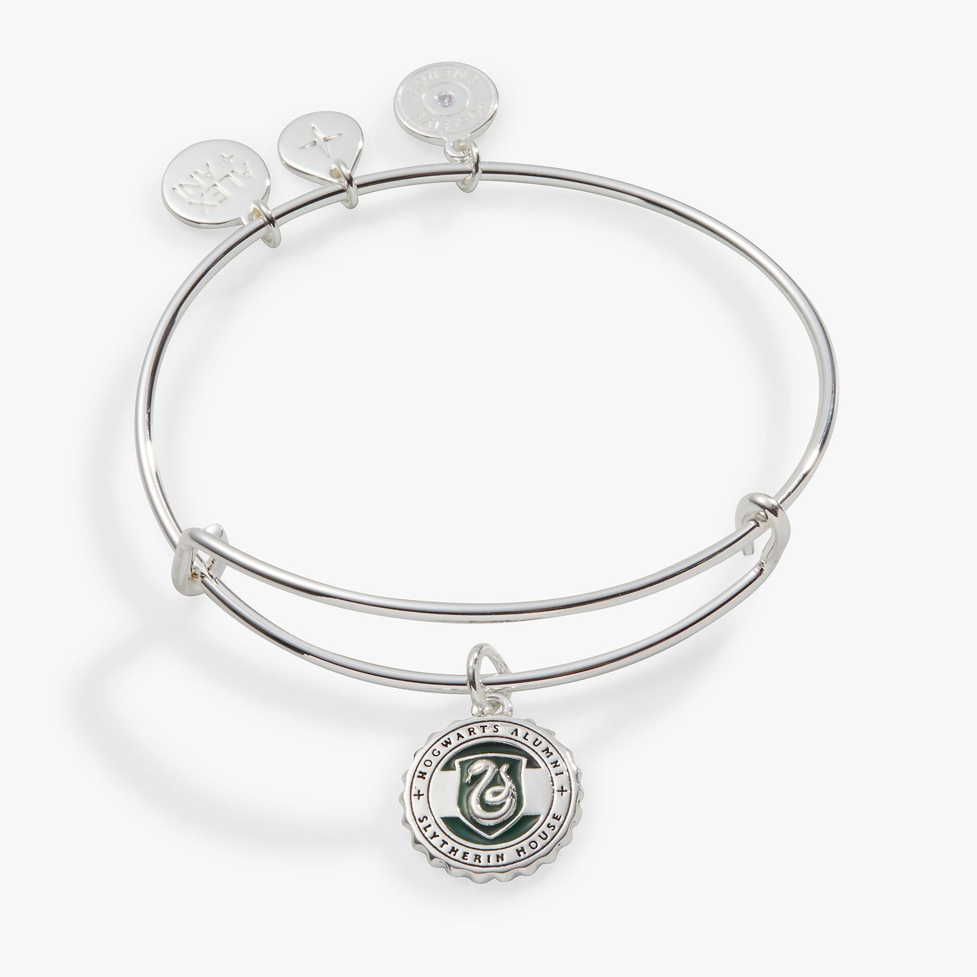 Harry Potter™ Slytherin House Charm Bangle - Hello Beautiful BoutiqueBraceletsALEX AND ANI