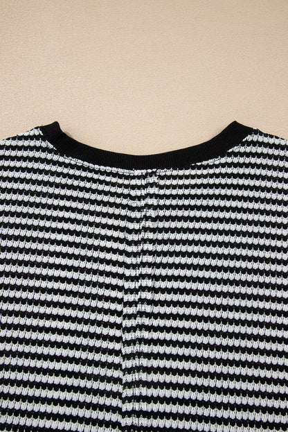 Hattie Sleeve Oversize top Long Sleeve Top - Hello Beautiful BoutiqueLong Sleeve TopsThreaded Pear