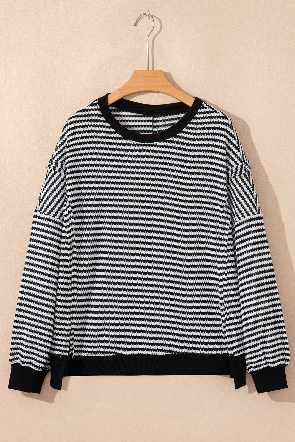Hattie Sleeve Oversize top Long Sleeve Top - Hello Beautiful BoutiqueLong Sleeve TopsThreaded Pear