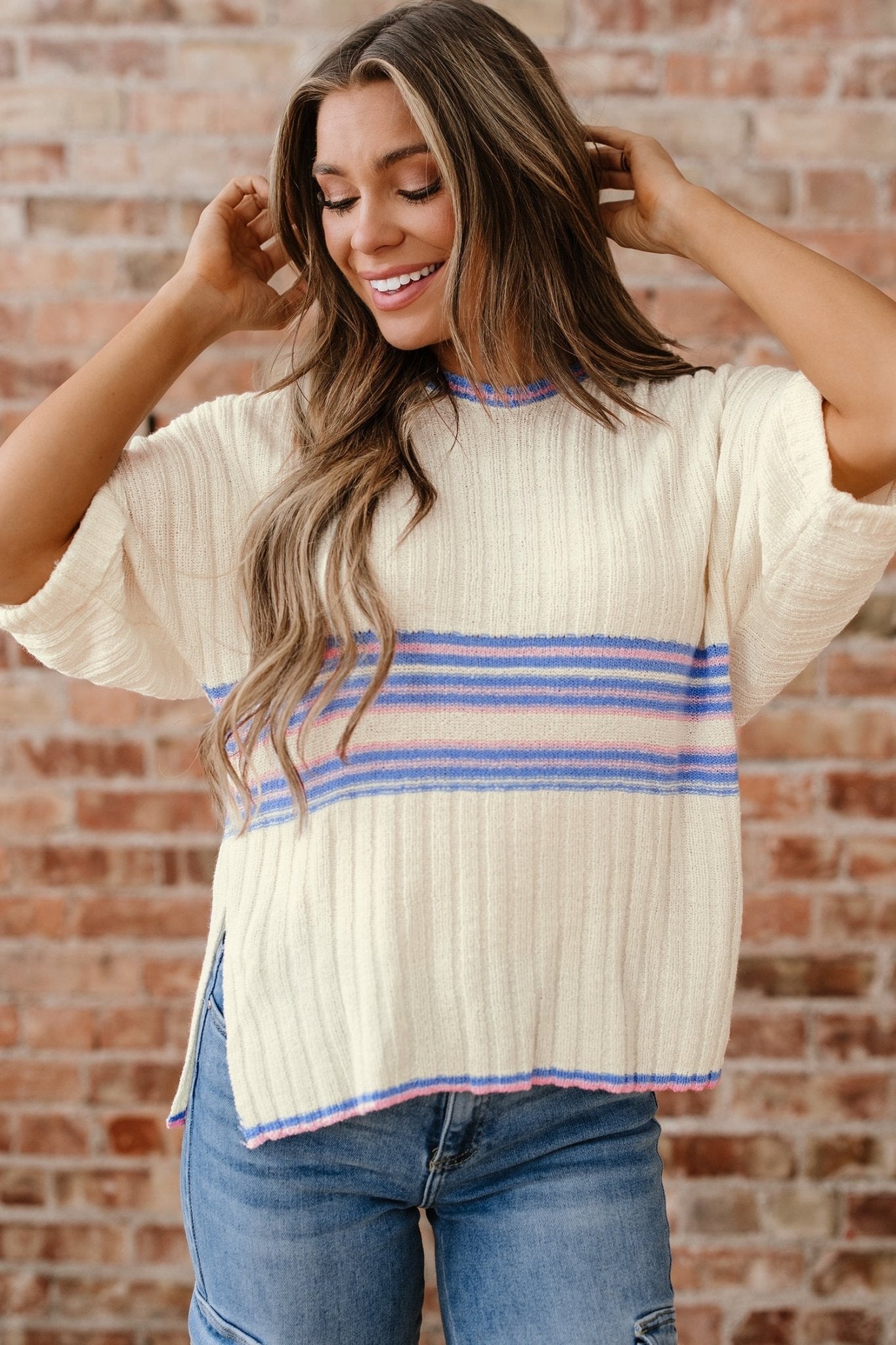 Haven Rib Knit Oversized Sweater - Hello Beautiful Boutique15% OFFThreaded Pear