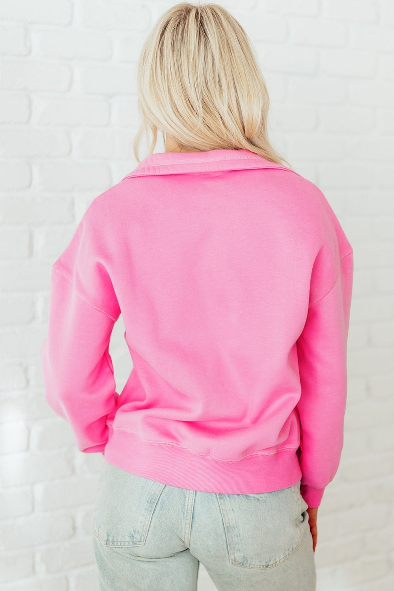 Haven Stand Drop Shoulder Sweatshirt - Hello Beautiful BoutiqueSweatshirts & HoodiesThreaded Pear