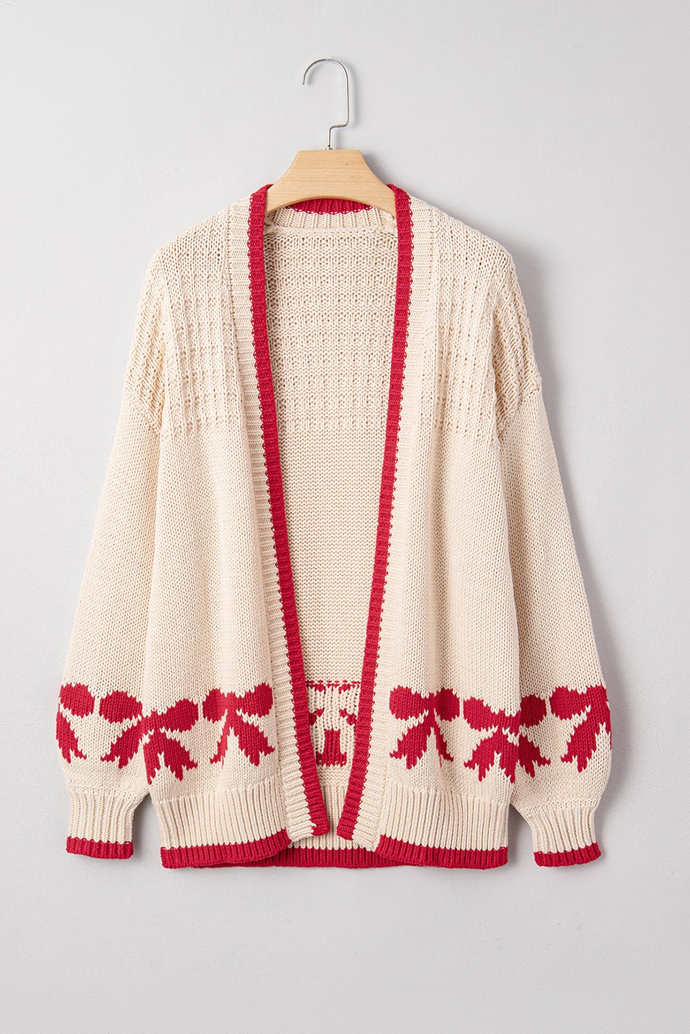 Hazel Open Front Baggy Cardigan - Hello Beautiful BoutiqueCardigansThreaded Pear