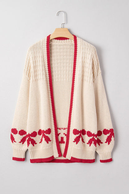 Hazel Open Front Baggy Cardigan - Hello Beautiful BoutiqueCardigansThreaded Pear