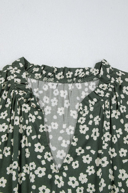 Hazel Print Tunic Sleeveless Dress - Hello Beautiful BoutiqueFloral DressesThreaded Pear