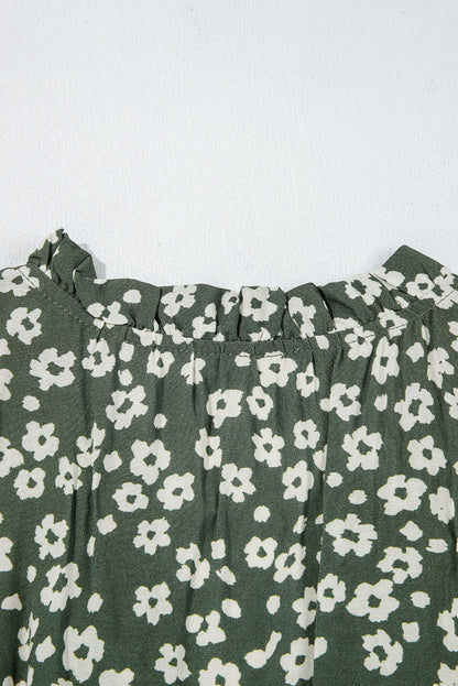 Hazel Print Tunic Sleeveless Dress - Hello Beautiful BoutiqueFloral DressesThreaded Pear