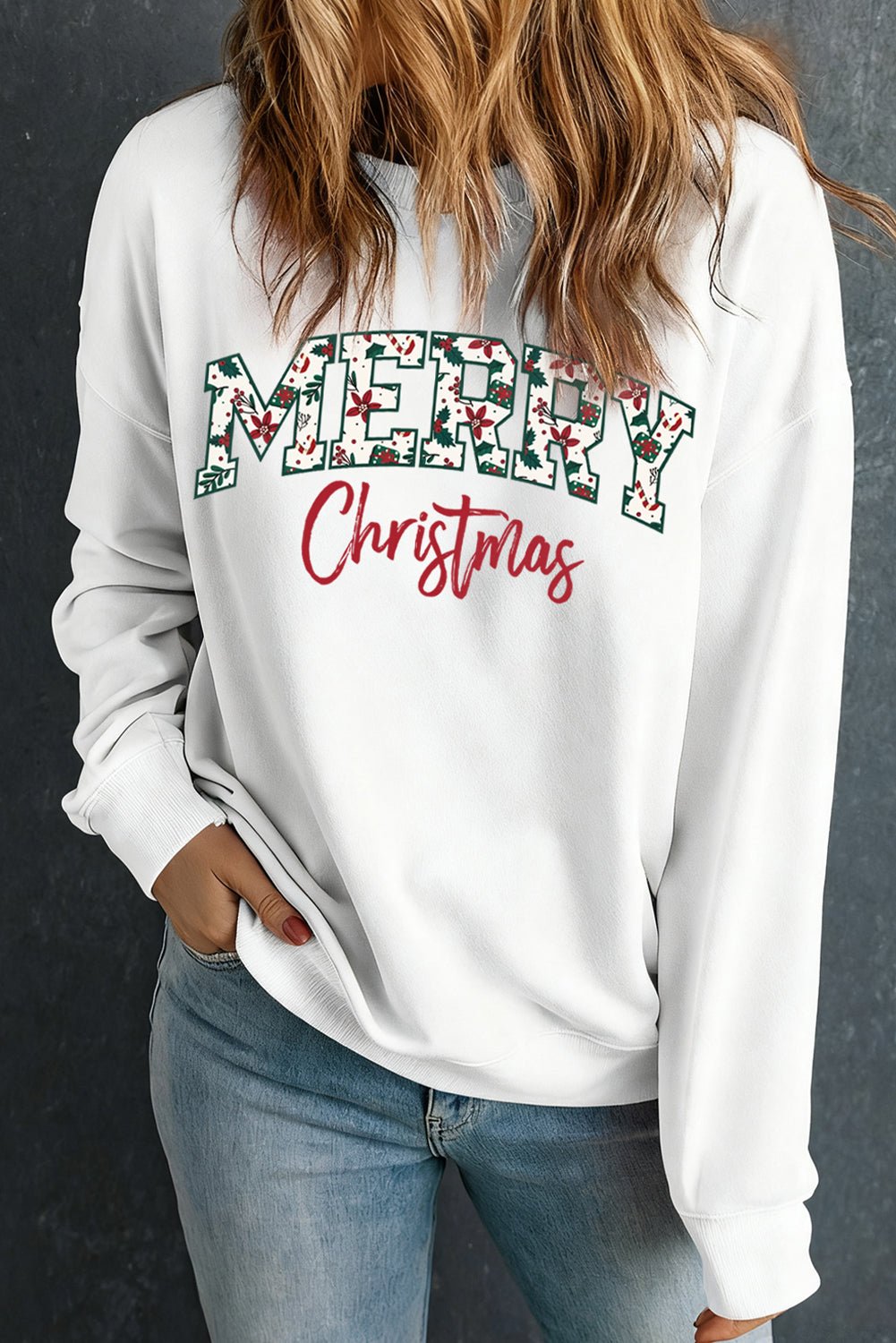 Heidi Blend Custom Graphic Sweatshirt - Hello Beautiful BoutiqueGraphic SweatshirtsThreaded Pear
