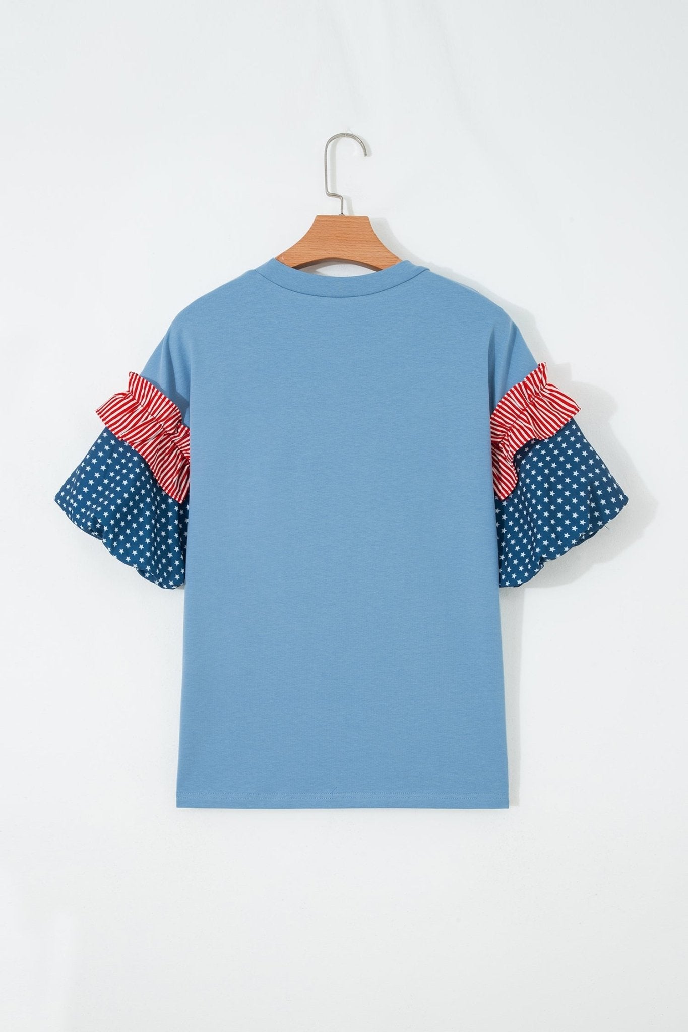 Henley Short Puff Sleeve Top - Hello Beautiful BoutiqueTops & TeesThreaded Pear