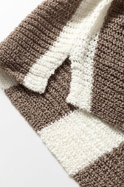 Holland Colorblock Bracelet Sleeve Sweater - Hello Beautiful BoutiqueSweatersThreaded Pear