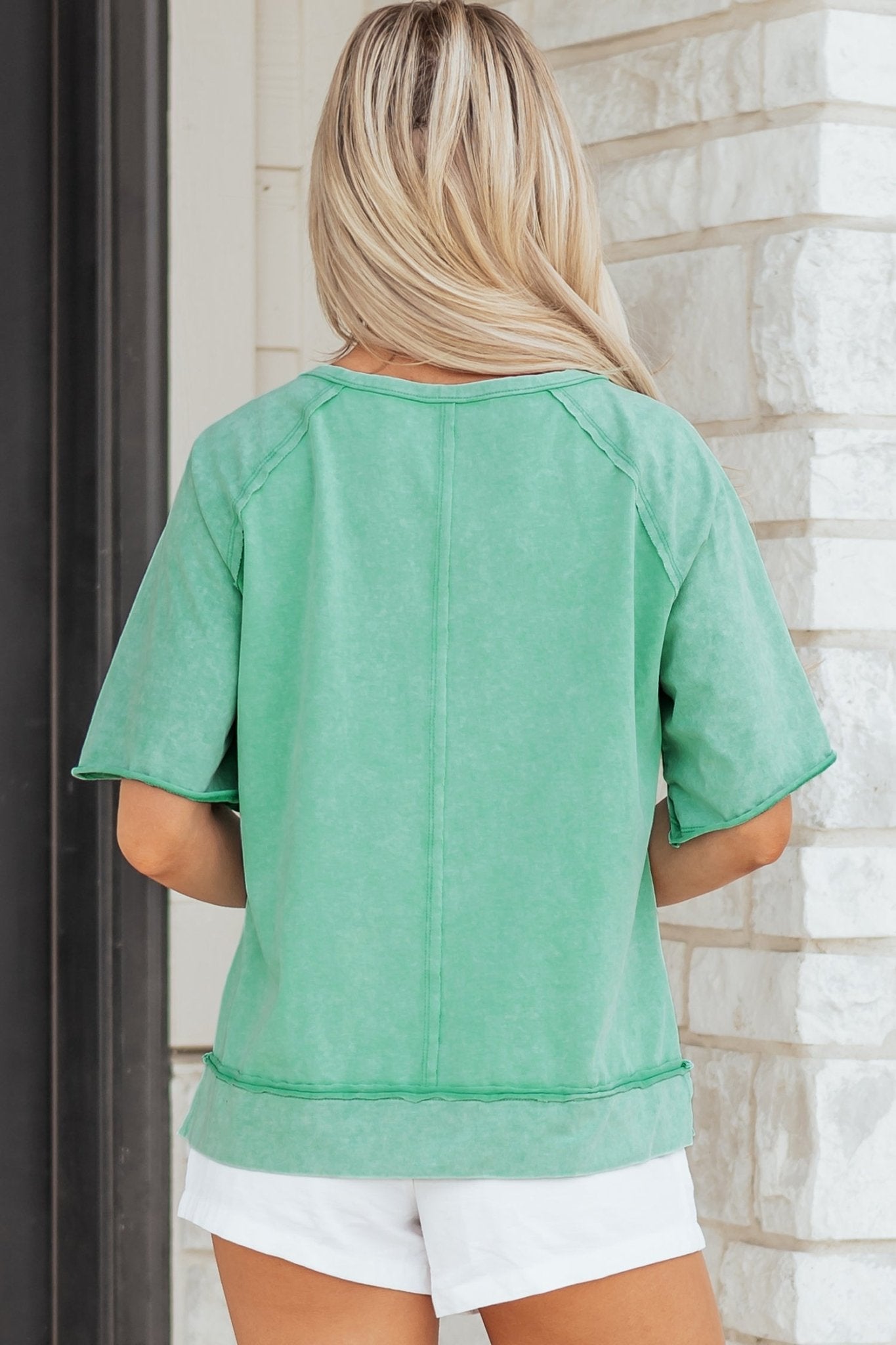 Holland Mineral Wash T Shirt - Hello Beautiful BoutiqueTops & TeesThreaded Pear