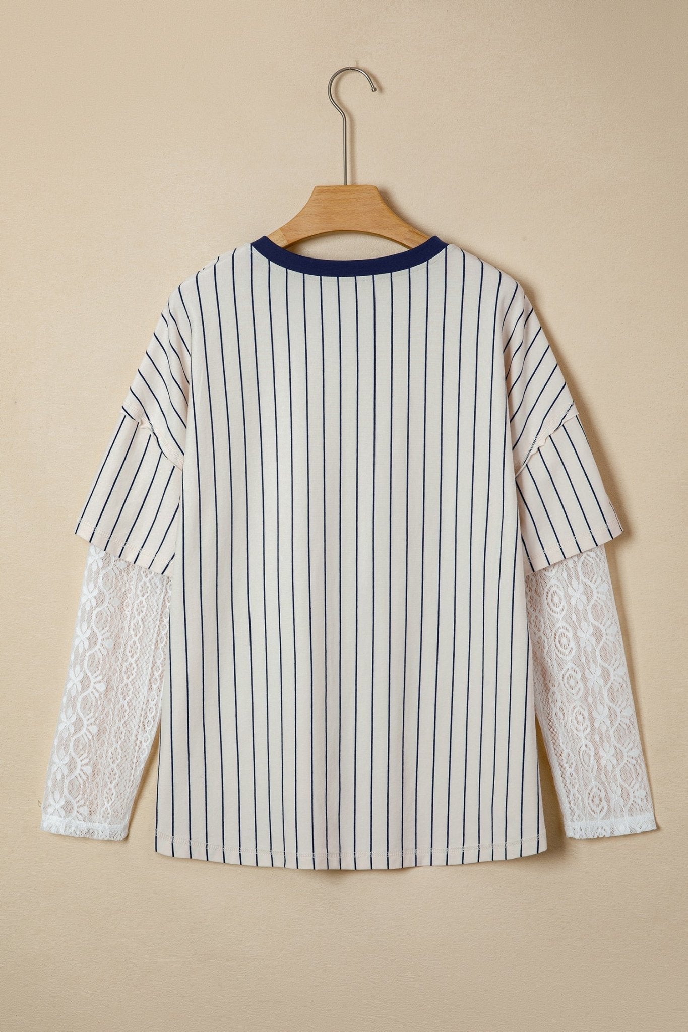 Holly Faux Two Piece Top - Hello Beautiful BoutiqueLong Sleeve TopsThreaded Pear