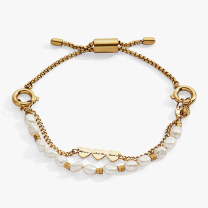 'Home Is Where The Heart Is' Pearl Stranded™ Bracelet Set - Hello Beautiful BoutiqueBraceletsALEX AND ANI