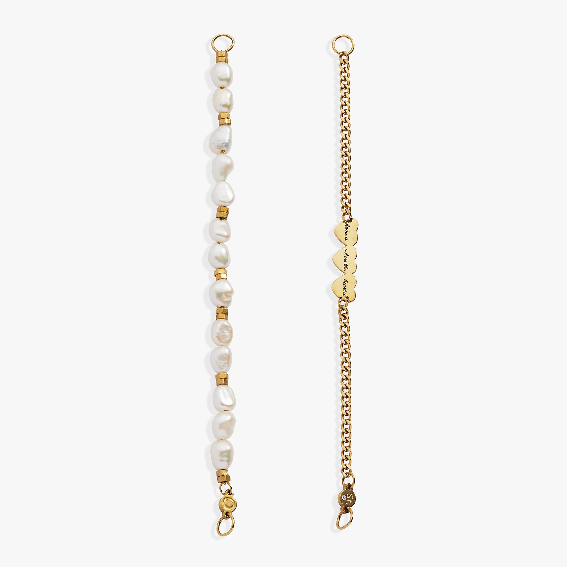 'Home Is Where The Heart Is' Pearl Stranded™ Bracelet Set - Hello Beautiful BoutiqueBraceletsALEX AND ANI
