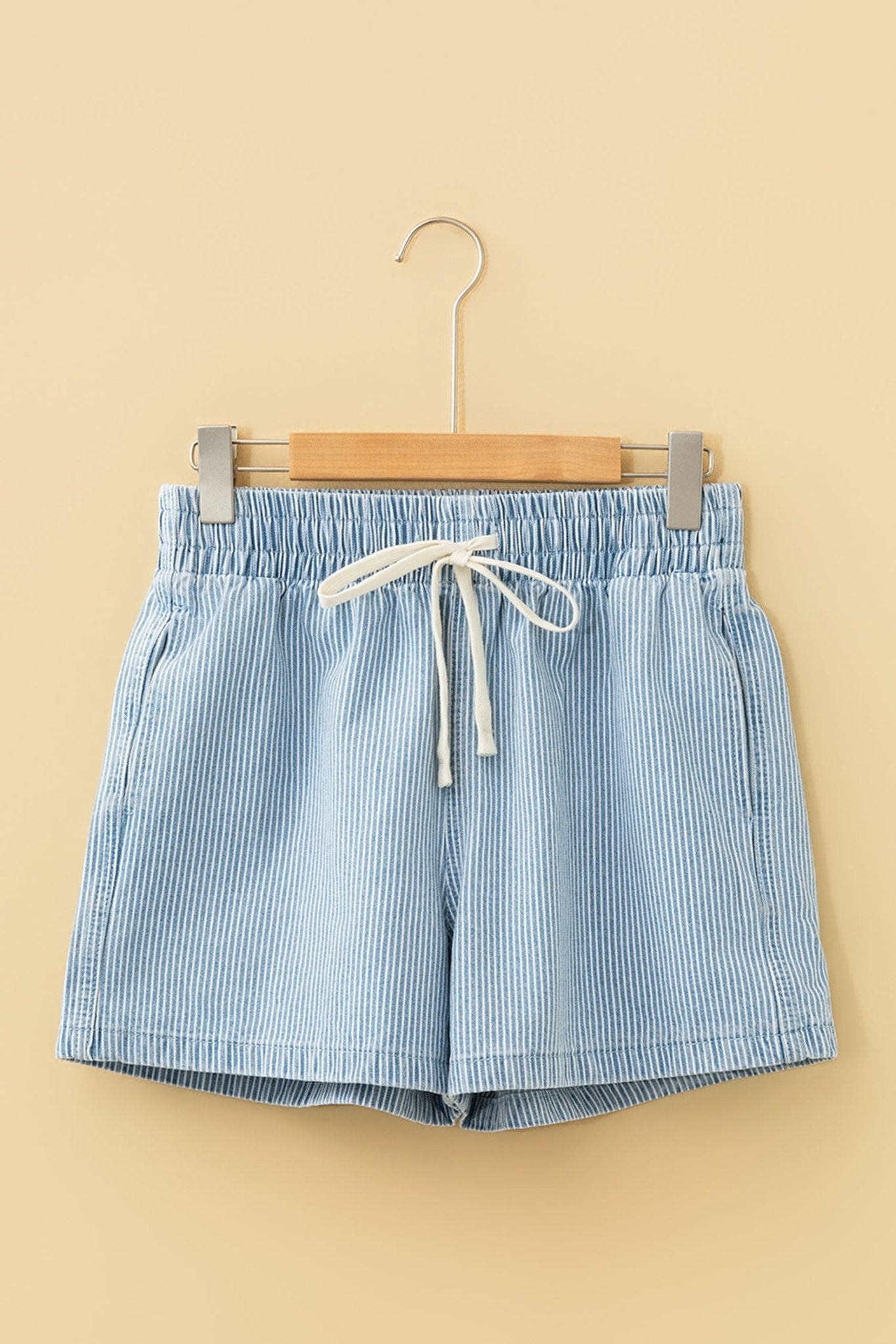 Honey Elastic Waist Casual Shorts - Hello Beautiful BoutiqueDenim ShortsThreaded Pear