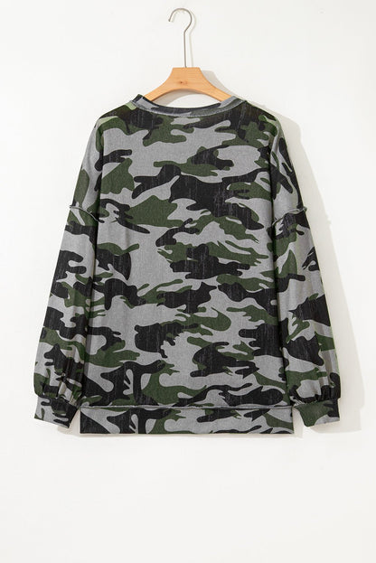 Honey Patchwork Drop Shoulder Sweatshirt - Hello Beautiful Boutique15% OFFThreaded Pear
