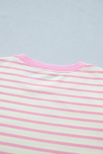 Hope Short Sleeve Patchwork Blouse - Hello Beautiful BoutiqueBlouses & ShirtsThreaded Pear