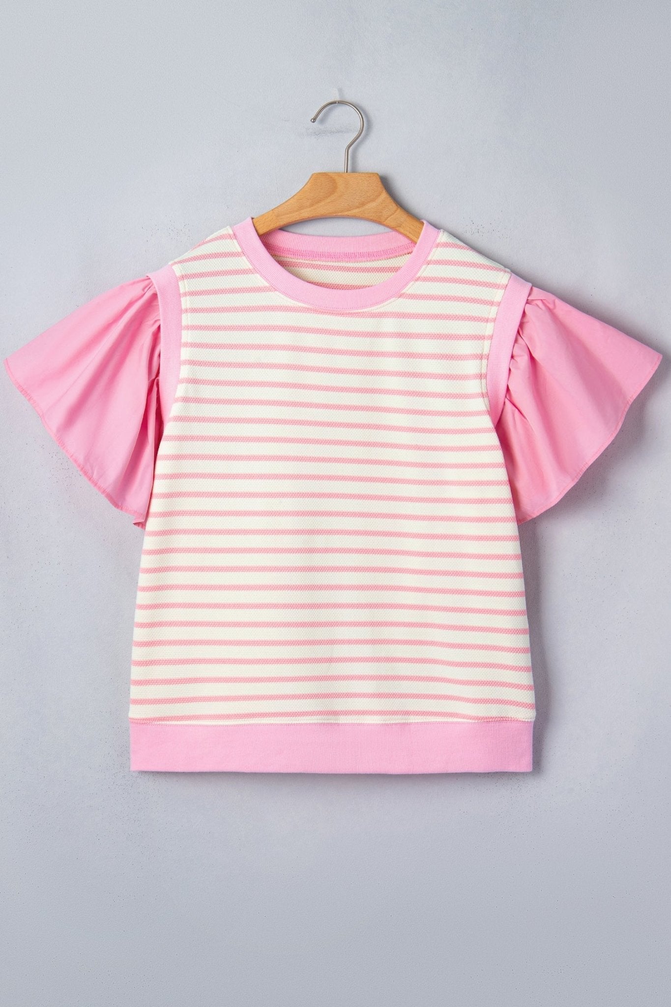 Hope Short Sleeve Patchwork Blouse - Hello Beautiful BoutiqueBlouses & ShirtsThreaded Pear