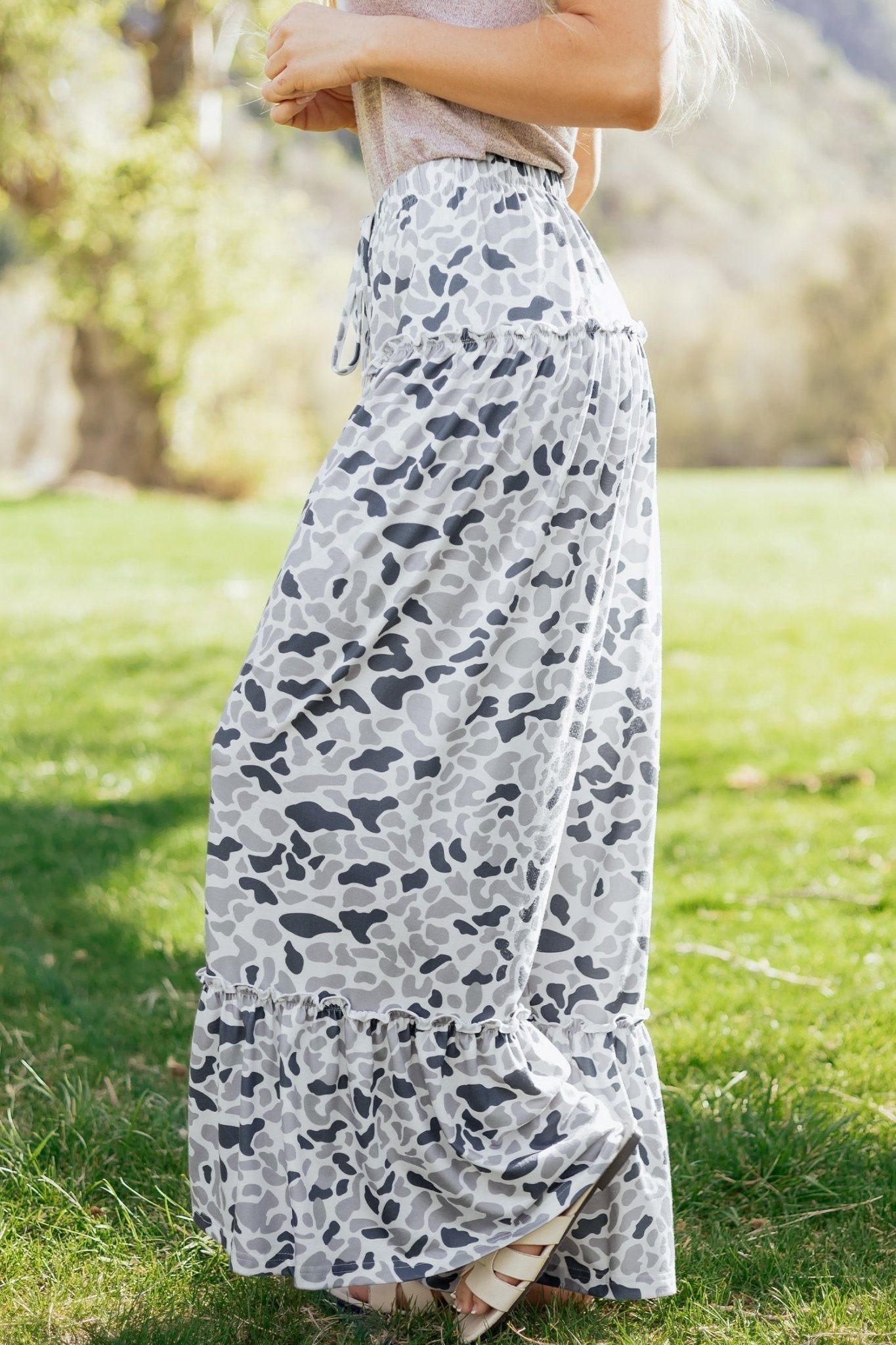 Hope Wide Leg Casual Pants - Hello Beautiful BoutiquePants & CulotteThreaded Pear