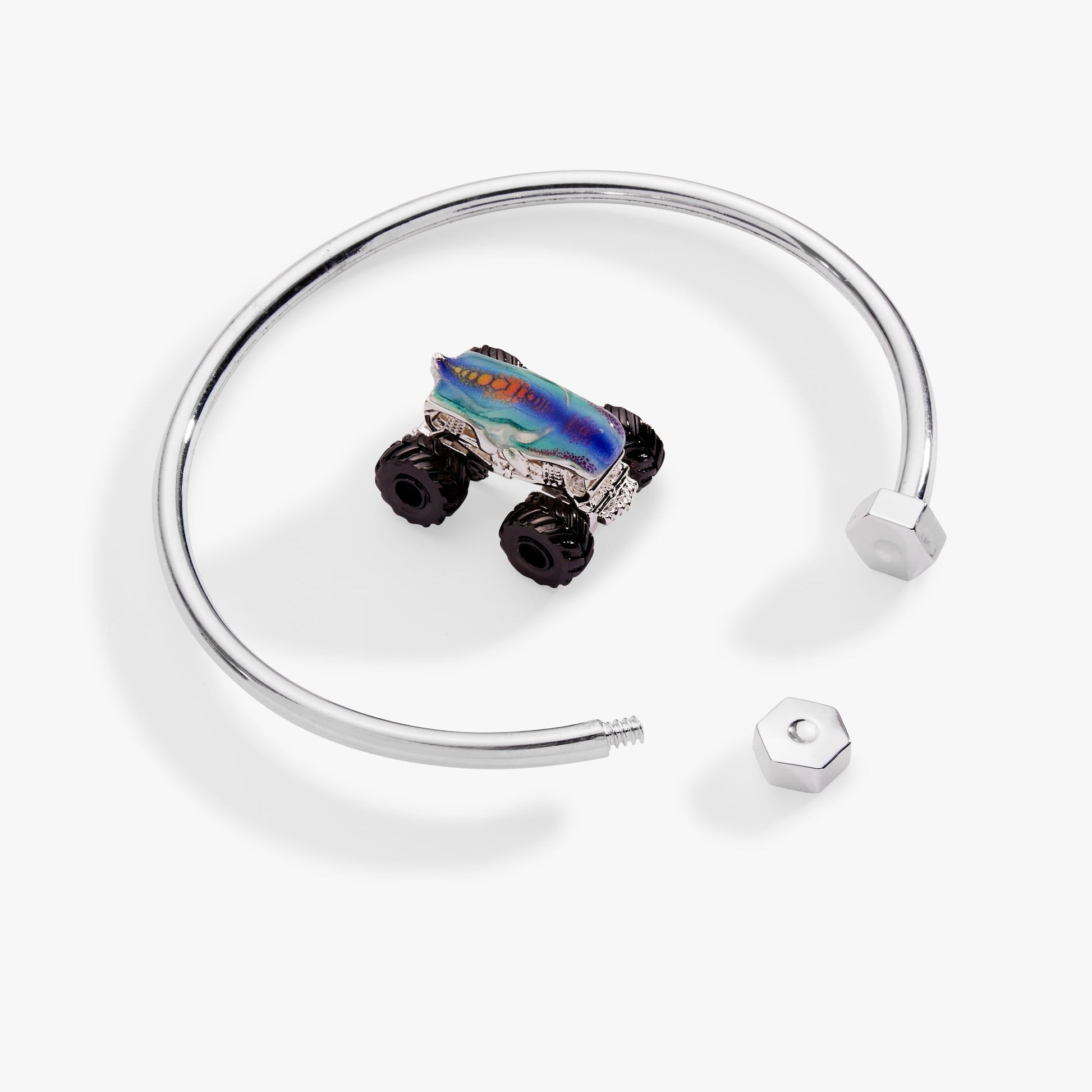 Hot Wheels™ Mega Wrex™ Monster Truck Moveable Cuff - Hello Beautiful BoutiqueBraceletsALEX AND ANI