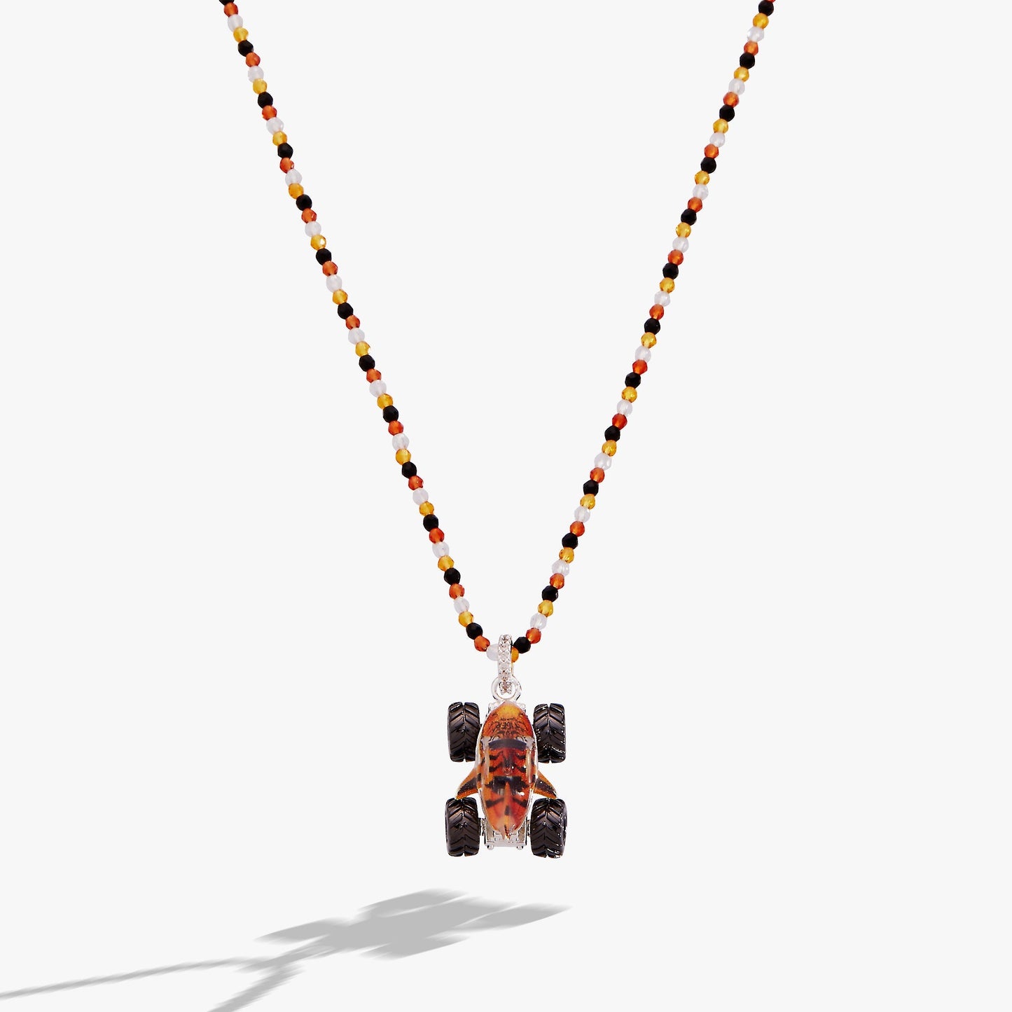 Hot Wheels™ Monster Truck Tiger Shark Pendant Necklace - Hello Beautiful BoutiqueNecklacesALEX AND ANI