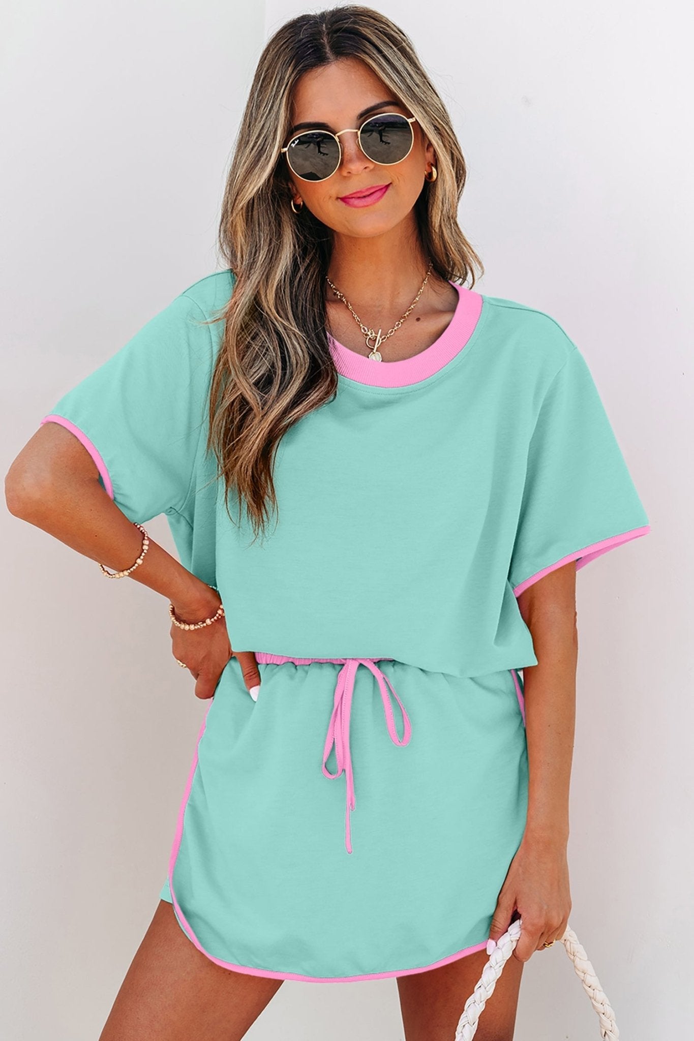 Hunter Drop Shoulder T Shirt - Hello Beautiful BoutiqueTwo Piece DressesThreaded Pear