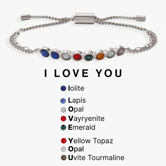 'I Love You' Hidden Message Acrostic Bolo Bracelet - Hello Beautiful BoutiqueBraceletsALEX AND ANI