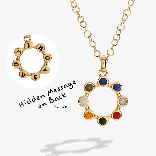 'I Love You' Hidden Message Acrostic Necklace - Hello Beautiful BoutiqueNecklacesALEX AND ANI