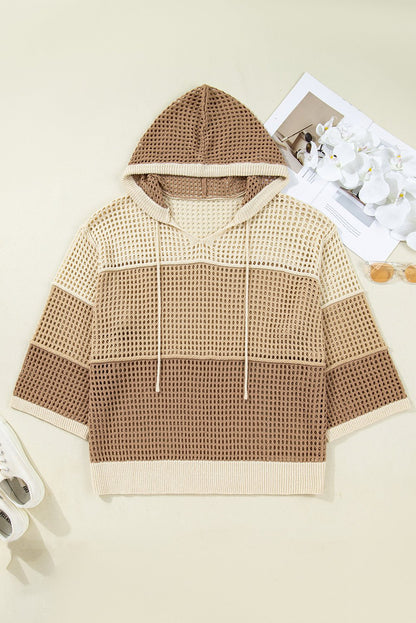 Icelynn Knit Hooded Jumper PLUS Sweater - Hello Beautiful BoutiquePlus Size Sweaters & CardigansThreaded Pear