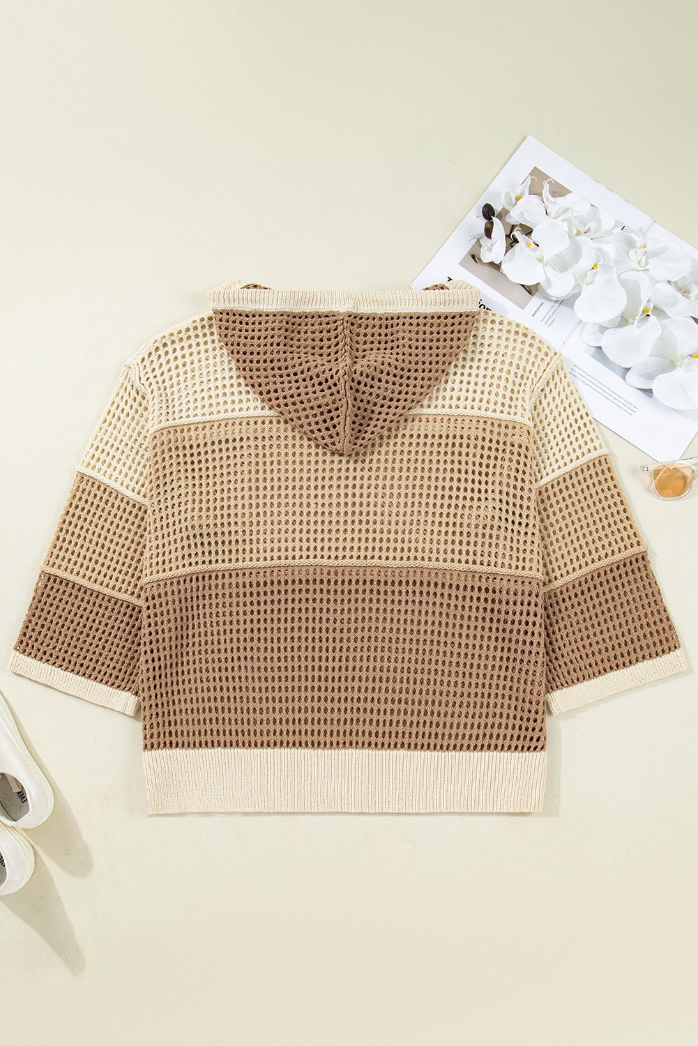 Icelynn Knit Hooded Jumper PLUS Sweater - Hello Beautiful BoutiquePlus Size Sweaters & CardigansThreaded Pear
