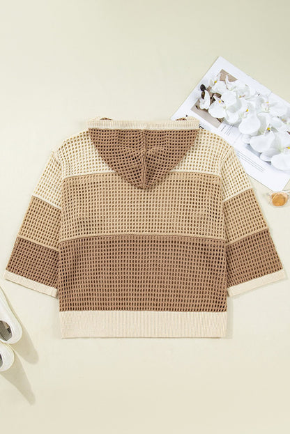 Icelynn Knit Hooded Jumper PLUS Sweater - Hello Beautiful BoutiquePlus Size Sweaters & CardigansThreaded Pear
