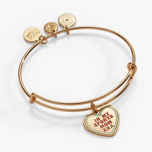 'In My Sports Mom Era' Heart' Charm Bangle - Hello Beautiful BoutiqueBraceletsALEX AND ANI