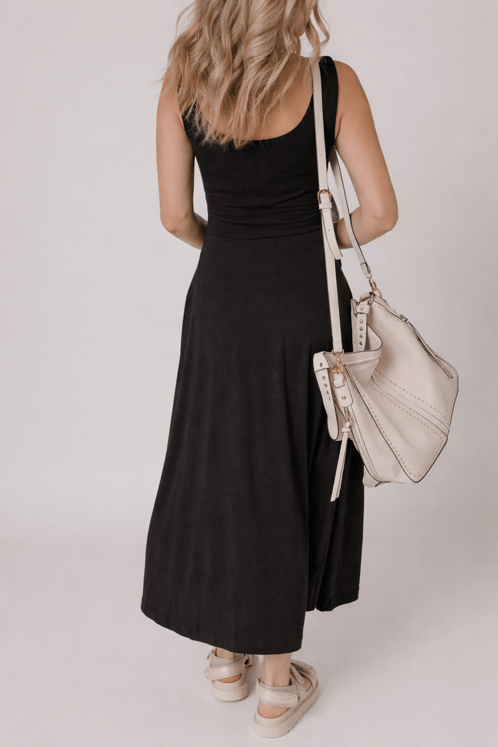 Indie Scoop Flared Midi Dress - Hello Beautiful BoutiqueMidi DressesThreaded Pear