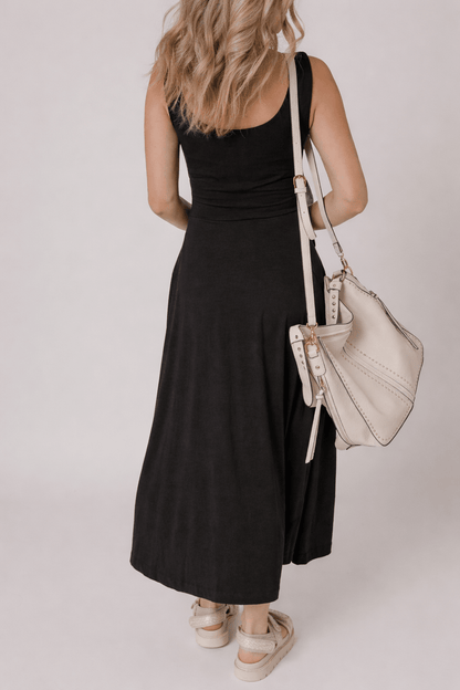 Indie Scoop Flared Midi Dress - Hello Beautiful BoutiqueMidi DressesThreaded Pear