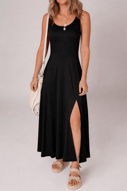 Indie Scoop Flared Midi Dress - Hello Beautiful BoutiqueMidi DressesThreaded Pear