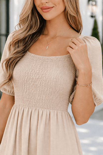 Indie Smocked Wide Leg Jumpsuit - Hello Beautiful BoutiqueJumpsuits & RompersThreaded Pear